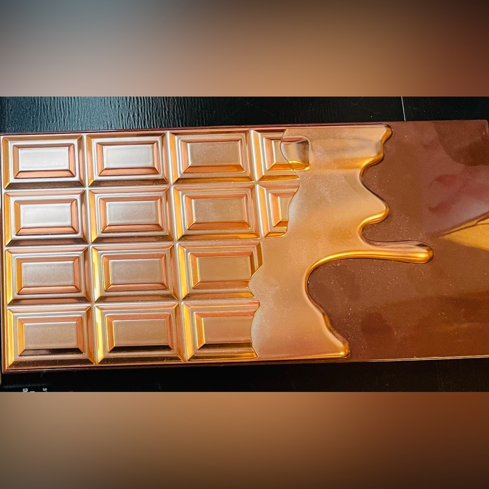 Gold Chocolate Bar Makeup Palette